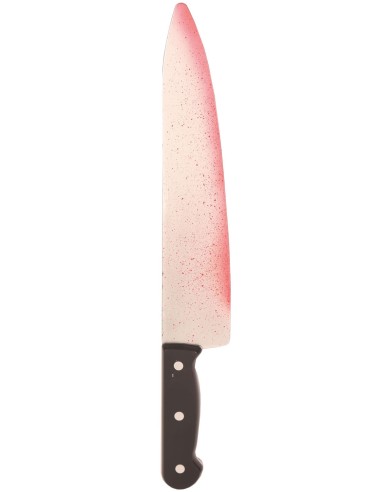 Couteau avec taches de sang