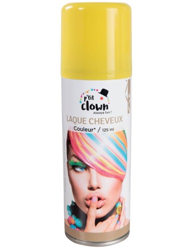 Spray laque cheveux couleur