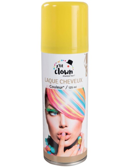 Spray laque cheveux couleur