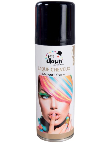 Spray laque cheveux couleur