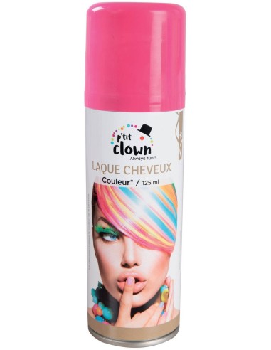 Spray laque cheveux couleur