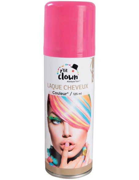 Spray laque cheveux couleur