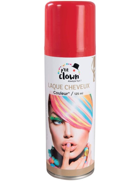 Spray laque cheveux couleur