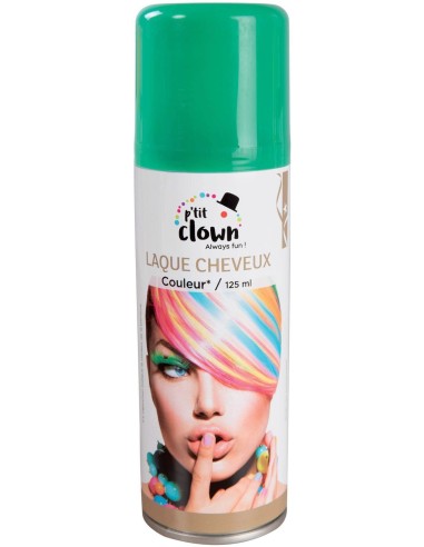 Spray laque cheveux couleur