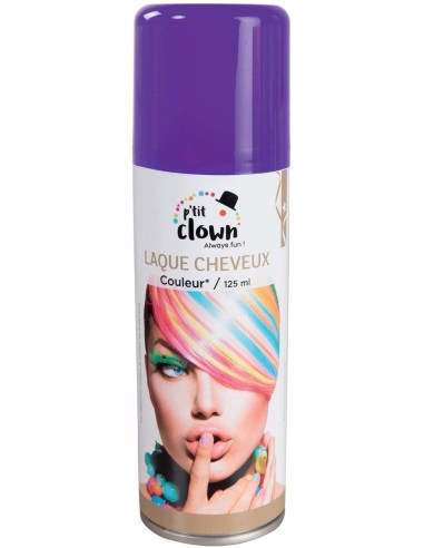 Spray laque cheveux couleur