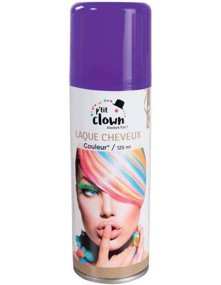 Spray laque cheveux couleur
