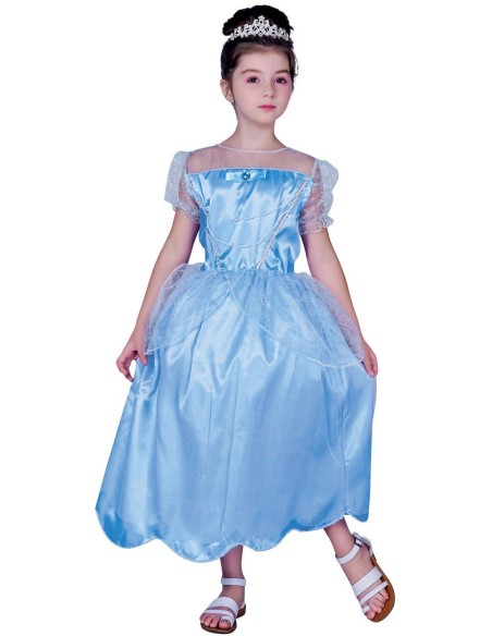 Déguisement princesse bleue