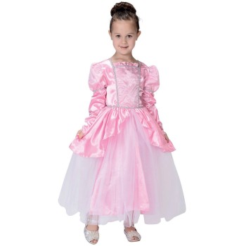 Déguisement princesse rose