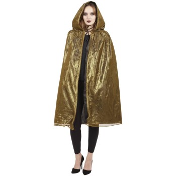Cape or avec capuche