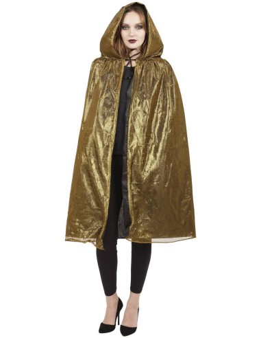 Cape or avec capuche