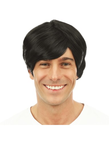 Perruque courte raide blonde