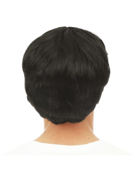 Perruque courte raide blonde