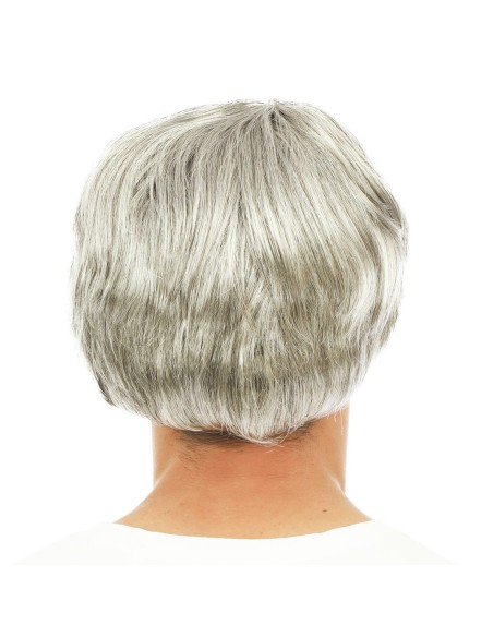 Perruque courte raide blonde
