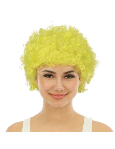 Perruque courte frisée