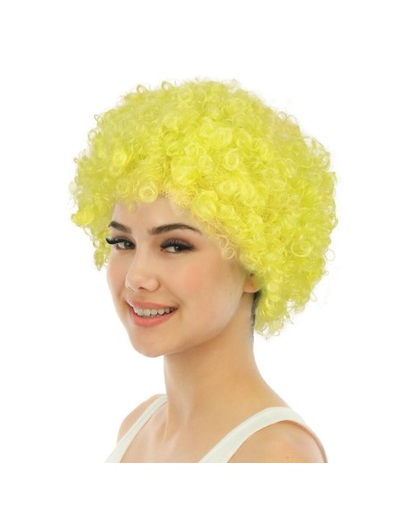 Perruque courte frisée