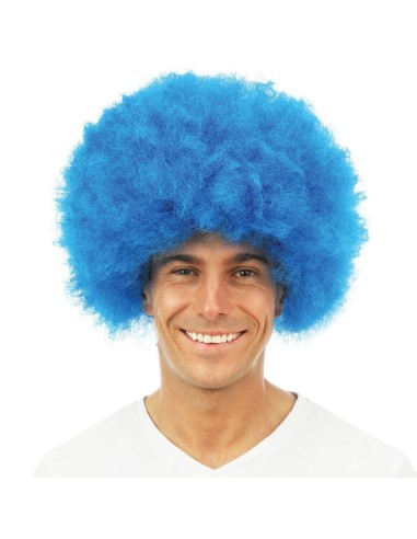 Perruque afro couleur