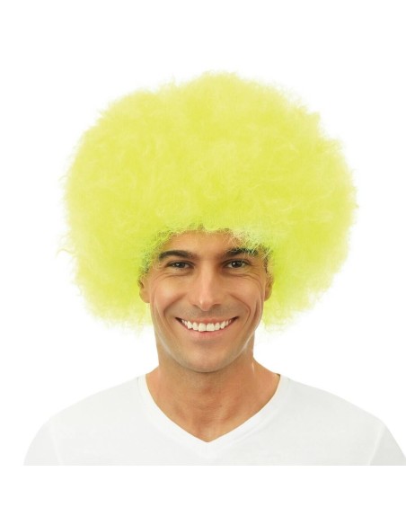 Perruque afro couleur