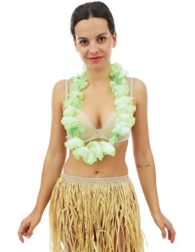 Collier hawaïen grandes fleurs