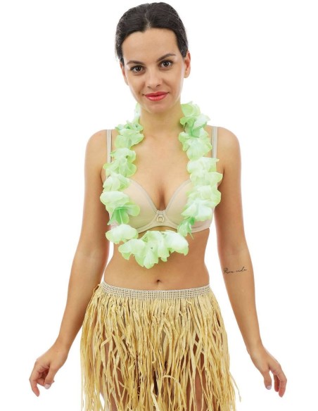 Collier hawaïen grandes fleurs