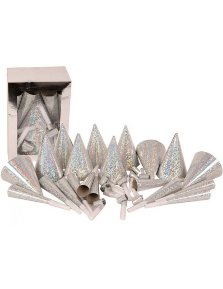 Set cotillons argent 10 personnes