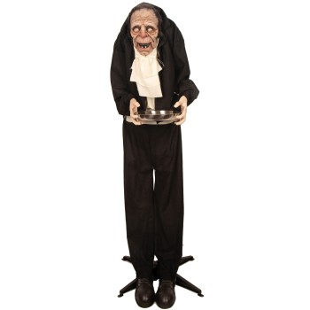 Déco Halloween animée homme vieux