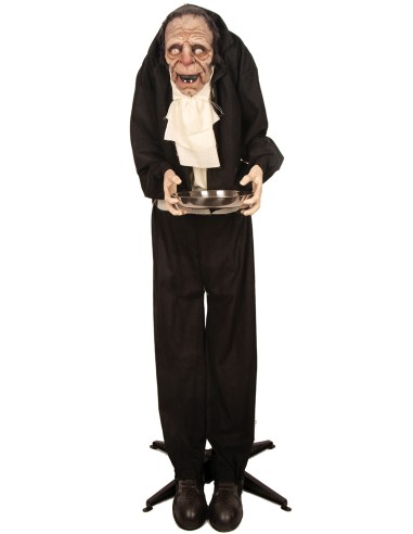 Déco Halloween animée homme vieux