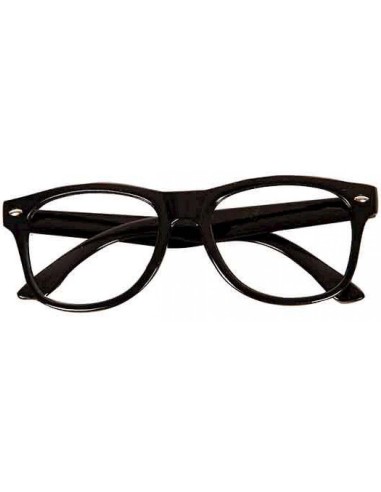 Lunettes noires sans verres