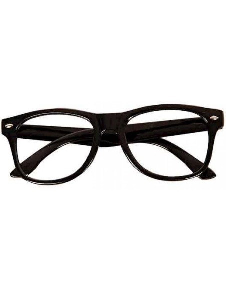 Lunettes noires sans verres