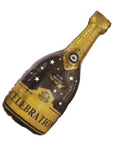 Ballon bouteille de champagne