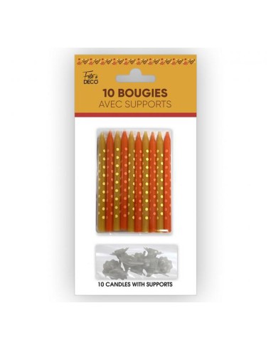 10 bougies anniversaire bohème