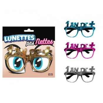 Lunettes anniversaire 1 an de +