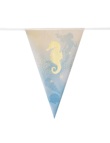 Guirlande fanions sirène 4m