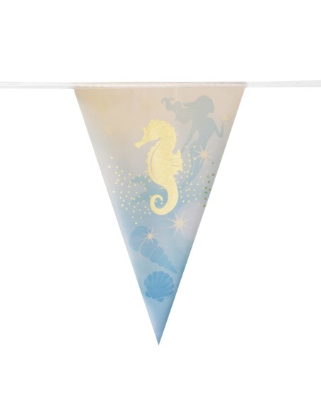Guirlande fanions sirène 4m