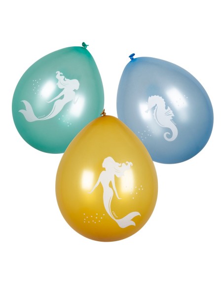 6 ballons sirène