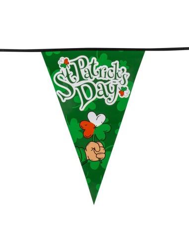 Guirlande fanions Saint Patrick 8m