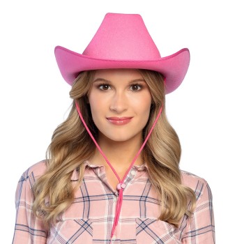 Chapeau cow-girl rose