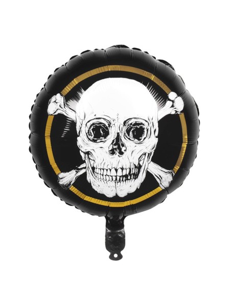 Ballon pirate tête de mort