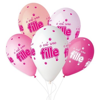 5 ballons c'est une fille