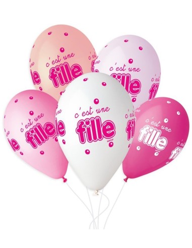 5 ballons c'est une fille