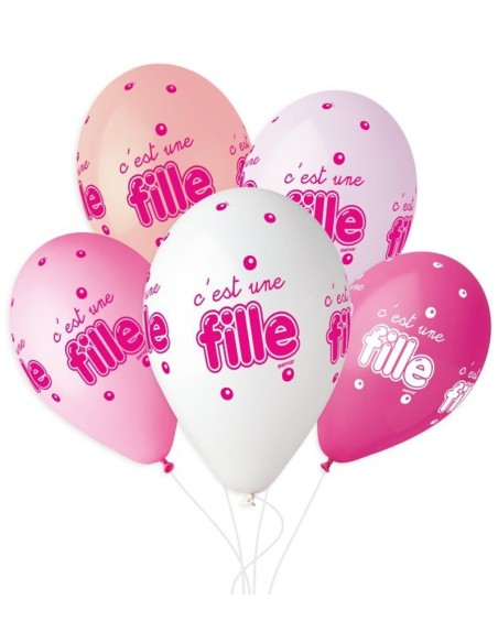 5 ballons c'est une fille