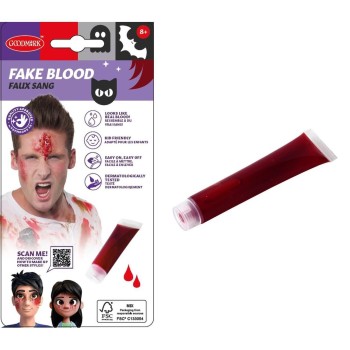 Tube de faux sang