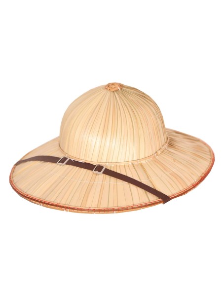 Chapeau d'explorateur paille