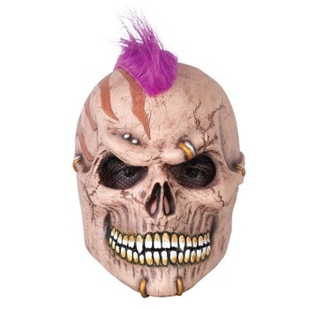 Masque squelette punk intégral