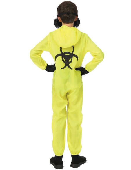 Déguisement combi jaune danger biologique