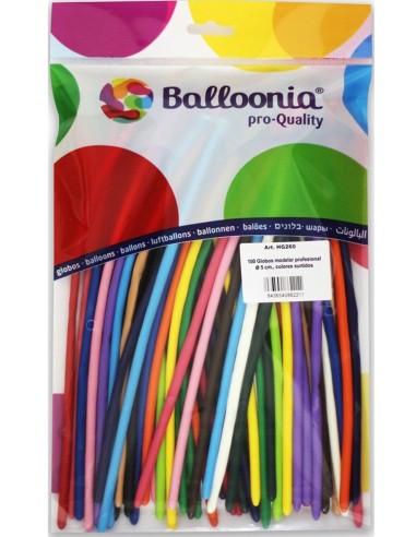 Sachet de 100 ballons à modeler