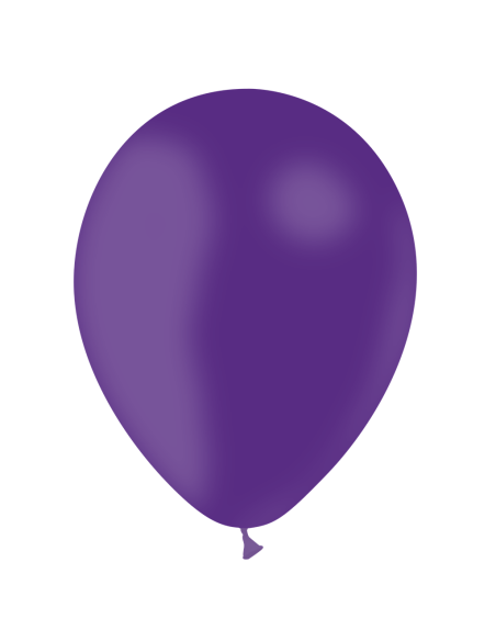 Sachet de 24 ballons latex couleur pour décoration de salle