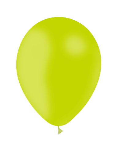 Sachet de 24 ballons latex couleur pour décoration de salle
