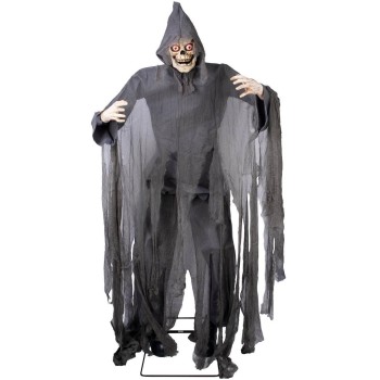Squelette géant décoration animée et sonore pour Halloween