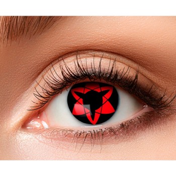 Lentilles manga rouge