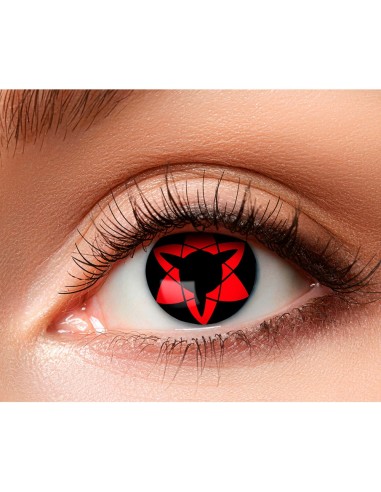 Lentilles manga rouge